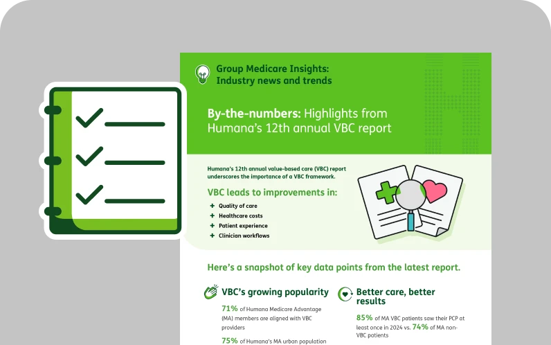 Humana's VBC report highlights: Quality care, lower costs, better patient and clinician experience
